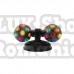 Disco Ball dublu Rotativ doua bile disco colorate